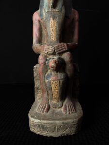 Jackal God Anubis statue made in Egypt, Egyptian Anubis sculpture. - Image 6