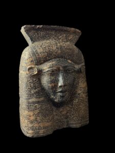 Handmade Granite Goddess Hathor Sculpture: Egyptian Statuette - Image 6