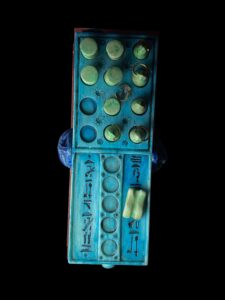 Egyptian Senet Board Game: God Bes, Winged Isis, Scarab Beetle - Image 6