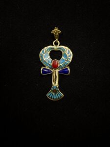 Brass Egyptian Ankh Cross Pendant: Key of Life - Image 6