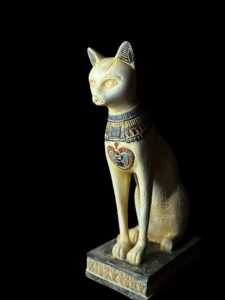 Ancient Egyptian Goddess Bastet statue, Home decor statues made in Egypt - Image 6
