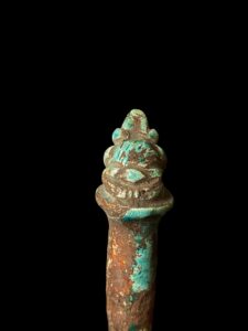Jasper Goddess Heqet Statue: Ancient Egyptian Fertility Deity - Image 6