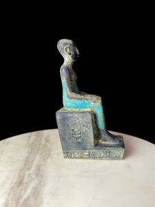 Museum Imhotep Statue - Ancient Egyptian Engineer Imhotep - the builder of Djoser's unprecedented step pyramid complex - Image 6