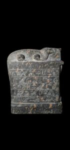 Egyptian God Sobek statue with Goddess Hathor Museum piece made of Granite stone - Image 6