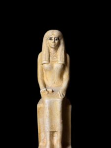 colorful Goddess Isis statue, unique Isis goddess Statue. - Image 6