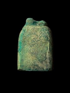 Egyptian Goddess Sekhmet Protecting Hathor Statue - Image 6