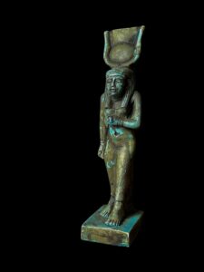 Manifest Handmade Goddess Hathor Statuette , Statue for the Egyptian Goddess Venus - Image 6