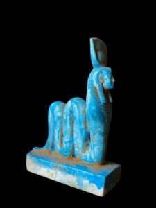 Manifest Handmade Goddess Hathor Statuette , Statue for the Egyptian Goddess Venus - Image 6