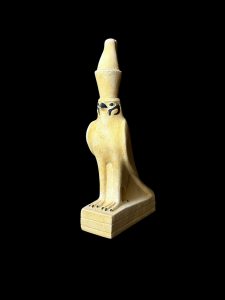 Egyptian God Horus Statue: Falcon God of the Sky, Stone Art - Image 6