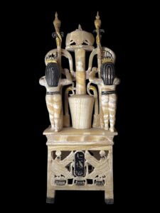 Alabaster Perfume Vase: Tutankhamun Replica - Image 6