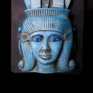 Wall decor Goddess Hathor Statuette, winged Scarab symbol for protection - Image 6