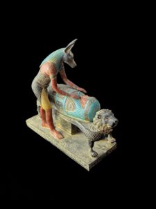 inspired God Anubis Statue , Natural Stone , Home Décor statues , Ancient Egyptian Mythology Collectible - Image 7