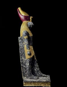 Granite Egyptian God Horus Statue - Image 7