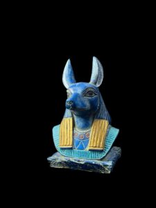 Egyptian God Anubis Stone Statue - Handmade Ancient Egypt Decor - Image 7