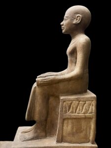 Egyptian Mythology Statue: Knowledge Transfer Scene, Made in Egypt - Image 7