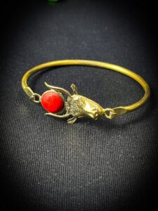 Handcrafted Hathor Bracelet: Egyptian Goddess Jewelry - Image 7