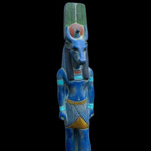 Manifest Handmade Goddess Hathor Statuette , Statue for the Egyptian Goddess Venus - Image 7