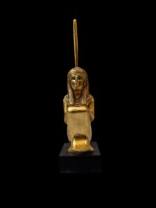 Golden Ma'at Statue: Egyptian Goddess of Justice - Image 7