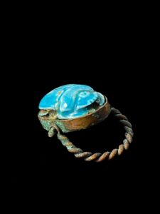 Handmade Egyptian Scarab Ring - Image 7