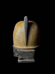 Basalt Egyptian God Horus Statue: Falcon God of Sky Art - Image 7