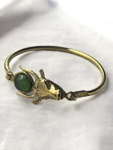 Handcrafted Goddess Hathor Bracelet: Egyptian Jewelry Gift - Image 7