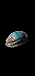 Vintage Quartz Scarab Beetle: Egyptian Good Luck Decor - Image 7