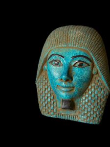 Egyptian Mask Statue: Ancient Egypt Replica Artifact - Image 7