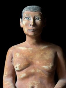 Egyptian Scribe Statue: Authentic Ancient Egypt Replica - Image 7