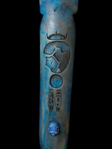 Hand-Carved God Bes Statue: Egyptian Art Home Decor - Image 7