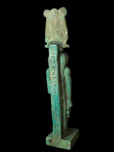 God Thoth with God Horus holding key of life - Image 7