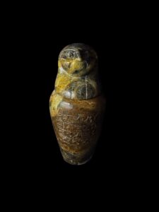 Ancient Egyptian Canopic Jar Figurines: Sons of Horus Replica - Image 7
