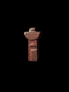 Goddess Nephthys Jasper Amulet: Nebet-Het Crown Symbol - Image 7