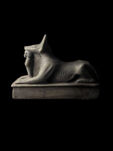 Hand Carved Egyptian God Anubis Statue: Jackal Collectible - Image 7