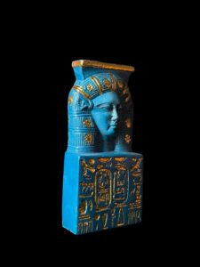 Manifest Handmade Goddess Hathor Statuette , Statue for the Egyptian Goddess Venus - Image 7