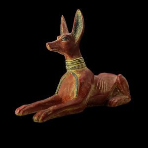 Basalt Stone Anubis Statue: Egyptian God of Afterlife - Image 7