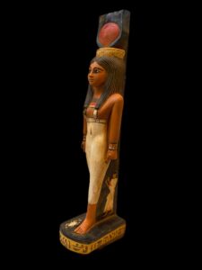 Manifest large Handmade Goddess Hathor Statuette , Statue for the Egyptian Goddess Venus - Image 7