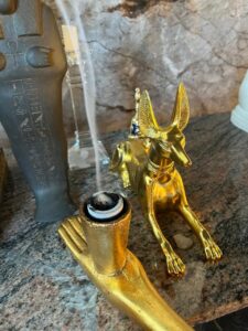 Hand of Heru Incense Holder: Egyptian Offering Tool - Image 7