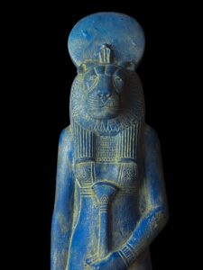 Goddess Sekhmet statue made in Egypt from Solid stone - Image 7