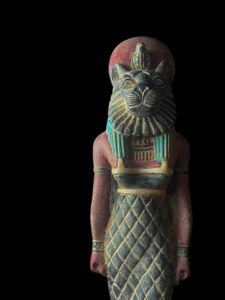 Goddess Sekhmet statue made in Egypt from Solid stone - Image 7