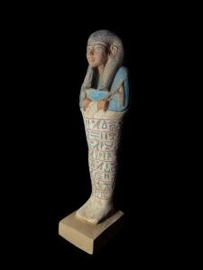 Hand Carved Stone Ushabti Statue - Egyptian Replica Artifact - Image 7