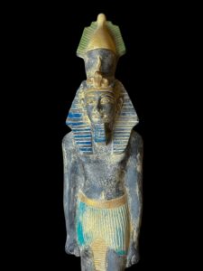 Handmade Egyptian King Ramses II Statue: Ancient Artifact Replica - Image 7