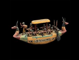 Egyptian Museum Ship: Royal King's Memorial Procession Replica - Image 7