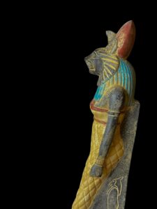 Goddess Sekhmet statue made in Egypt from Solid stone - Image 7