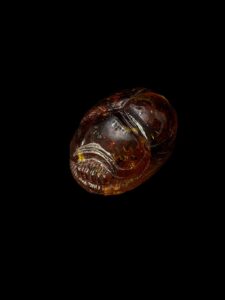 Glowing Amber Dust Scarab Beetle: Egyptian Good Luck Symbol - Image 7