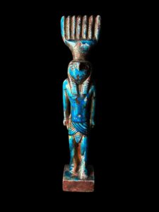 Rare Egyptian God Horus Statue: Falcon God of the Sky - Image 7