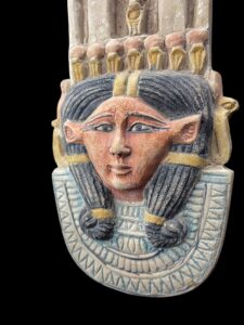 Manifest Handmade Goddess Hathor Statuette , Statue for the Egyptian Goddess Venus - Image 7