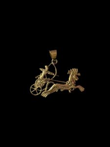 Ramses II Chariot Necklace: Battle of Kadesh Amulet - Image 7