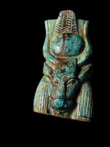 Manifest Handmade Goddess Hathor Statuette , Statue for the Egyptian Goddess Venus - Image 7