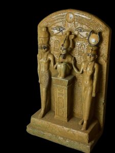 Triad of Osorkon: Osiris, Isis, & Horus - Image 7