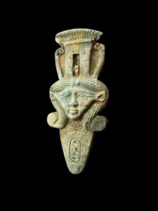 Manifest Handmade Goddess Hathor Statuette , Statue for the Egyptian Goddess Venus - Image 7